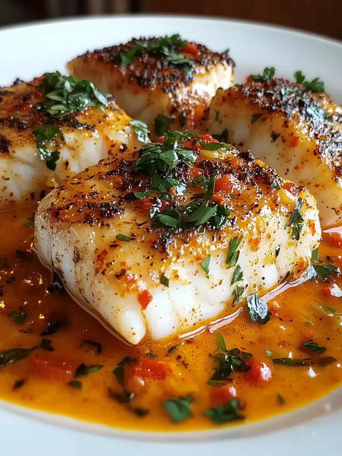 Cod in Roasted Red Pepper Sauce: A Healthy, Flavorful Feast 3 Cod in Roasted Red Pepper Sauce