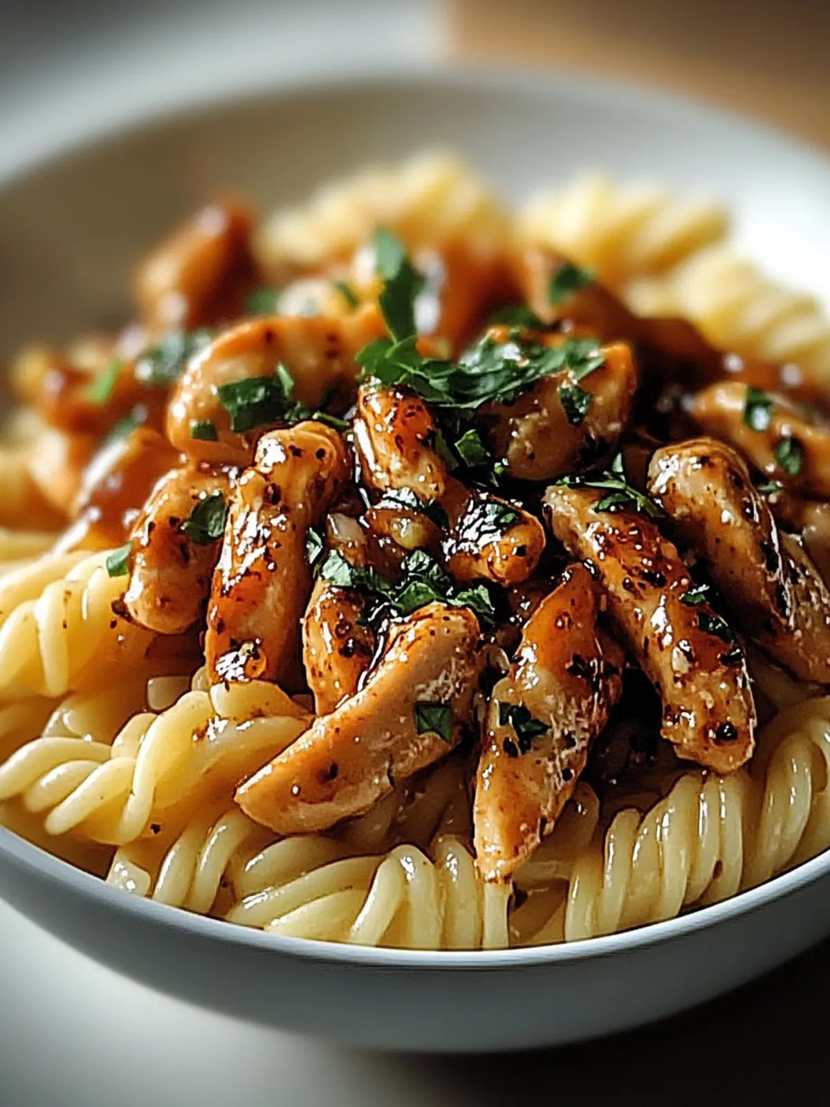 Honey Pepper Chicken Pasta