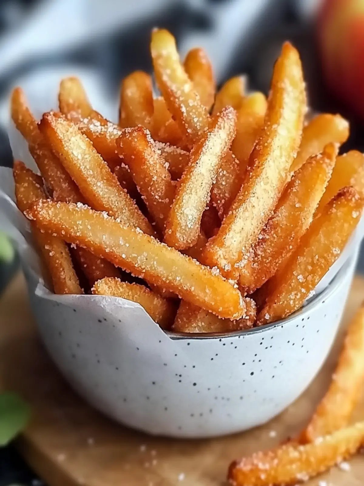 Crispy Air Fryer Apple Fries