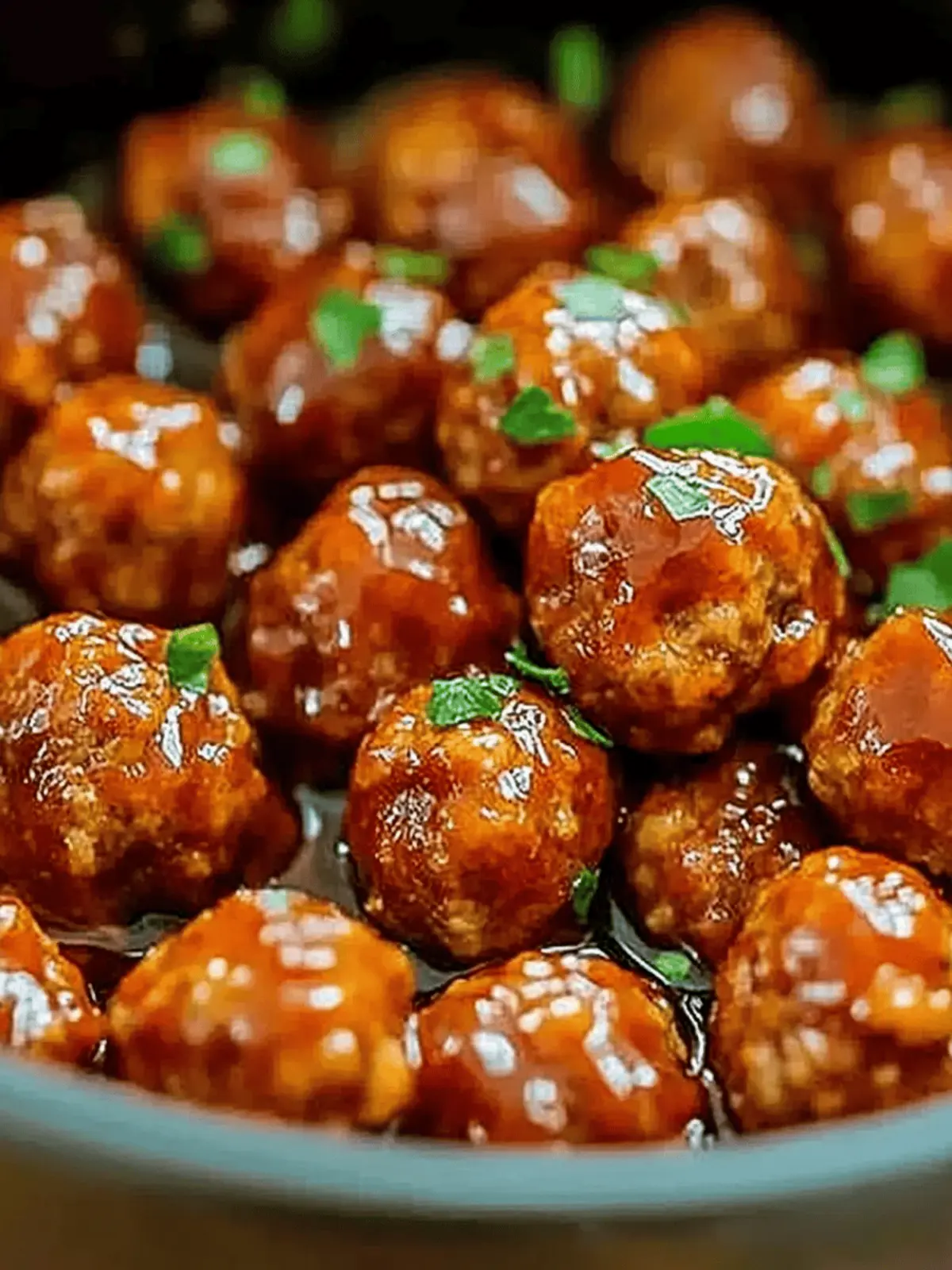Honey Buffalo Crockpot Meatballs