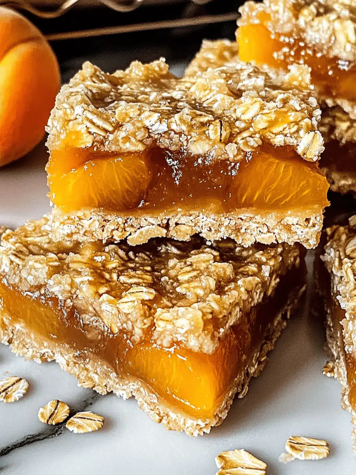 Apricot Oatmeal Bars