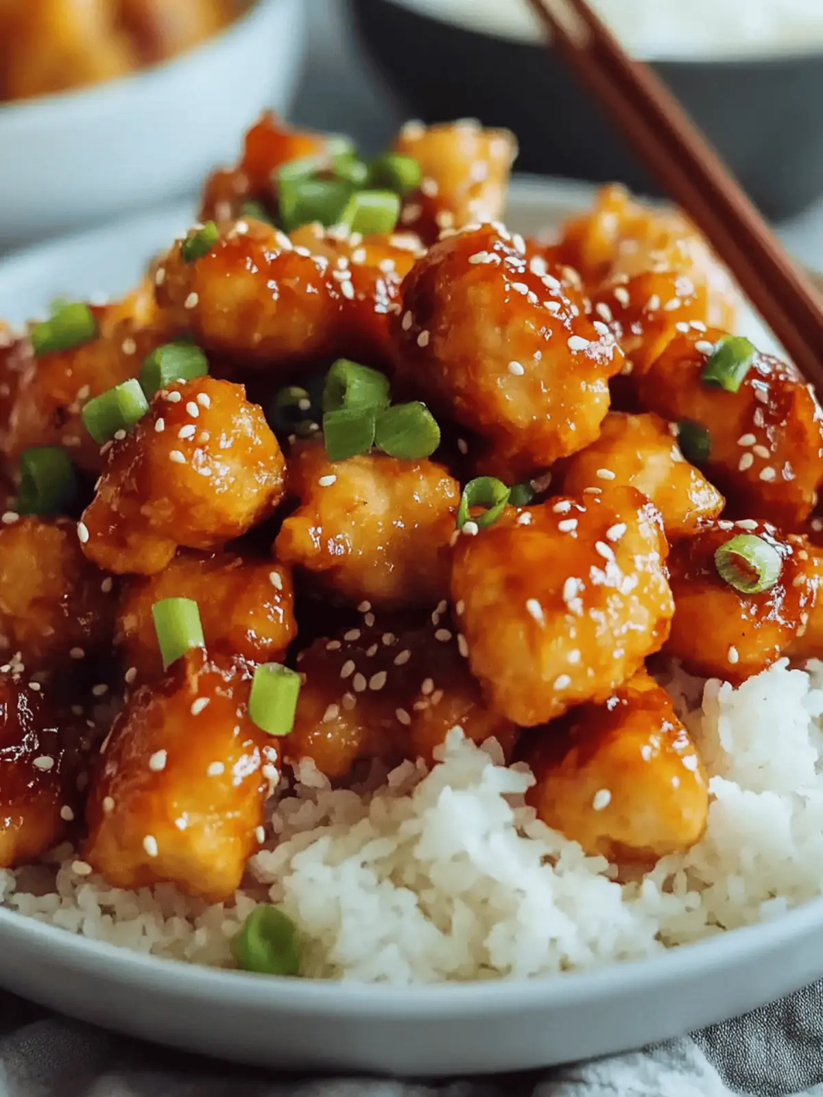 3-Ingredient Orange Chicken