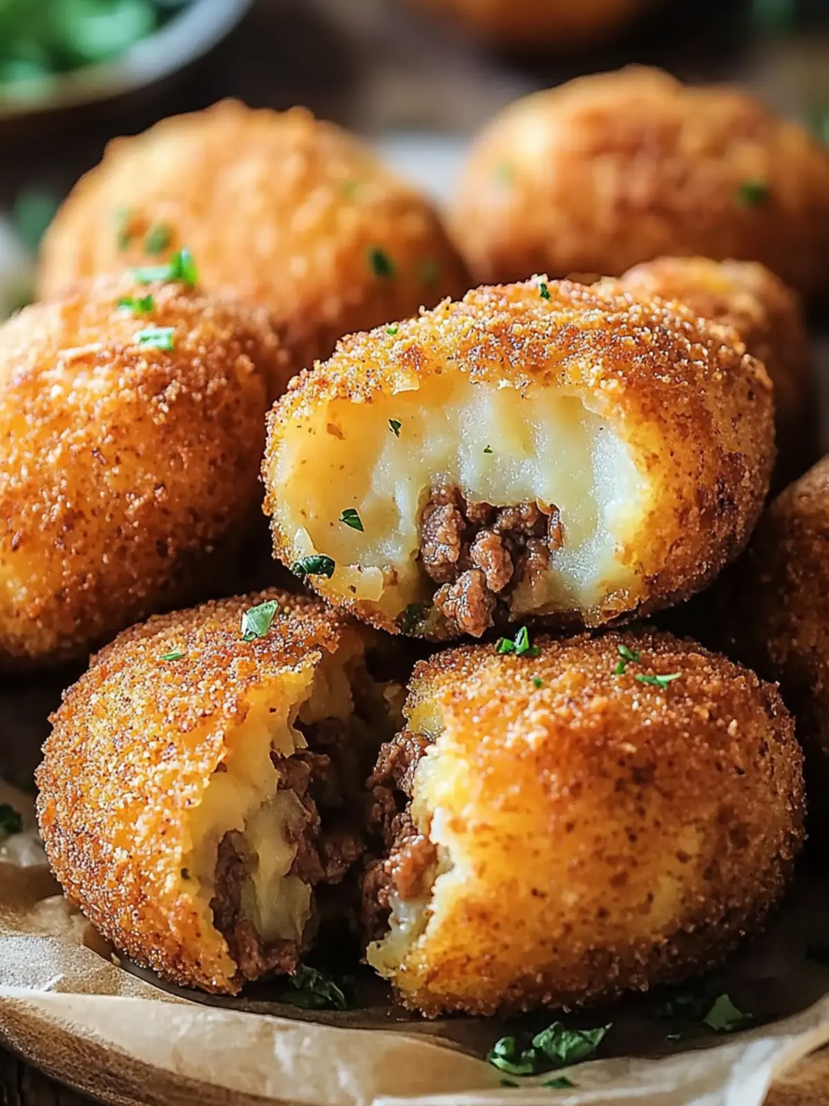 Savory Beef Potato Croquettes: A Comfort Food Delight 2 Beef Potato Croquettes