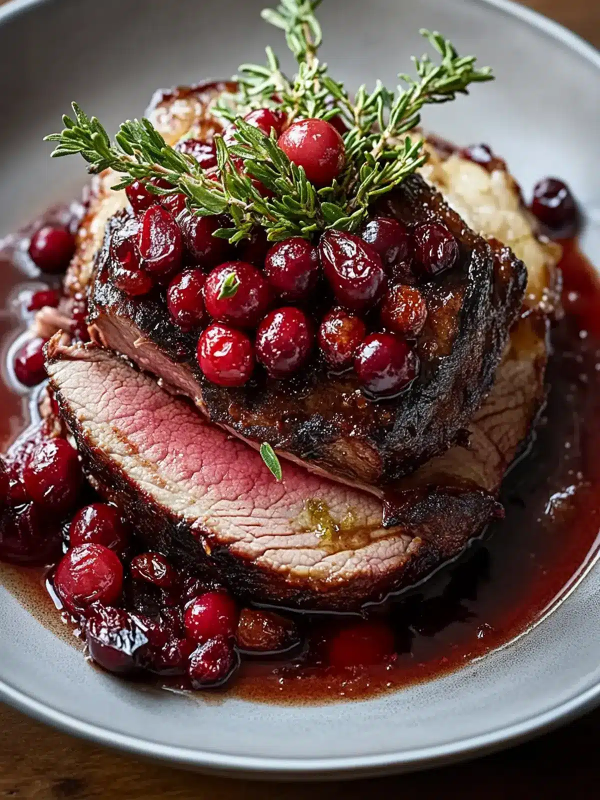 Cranberry Roast Beef