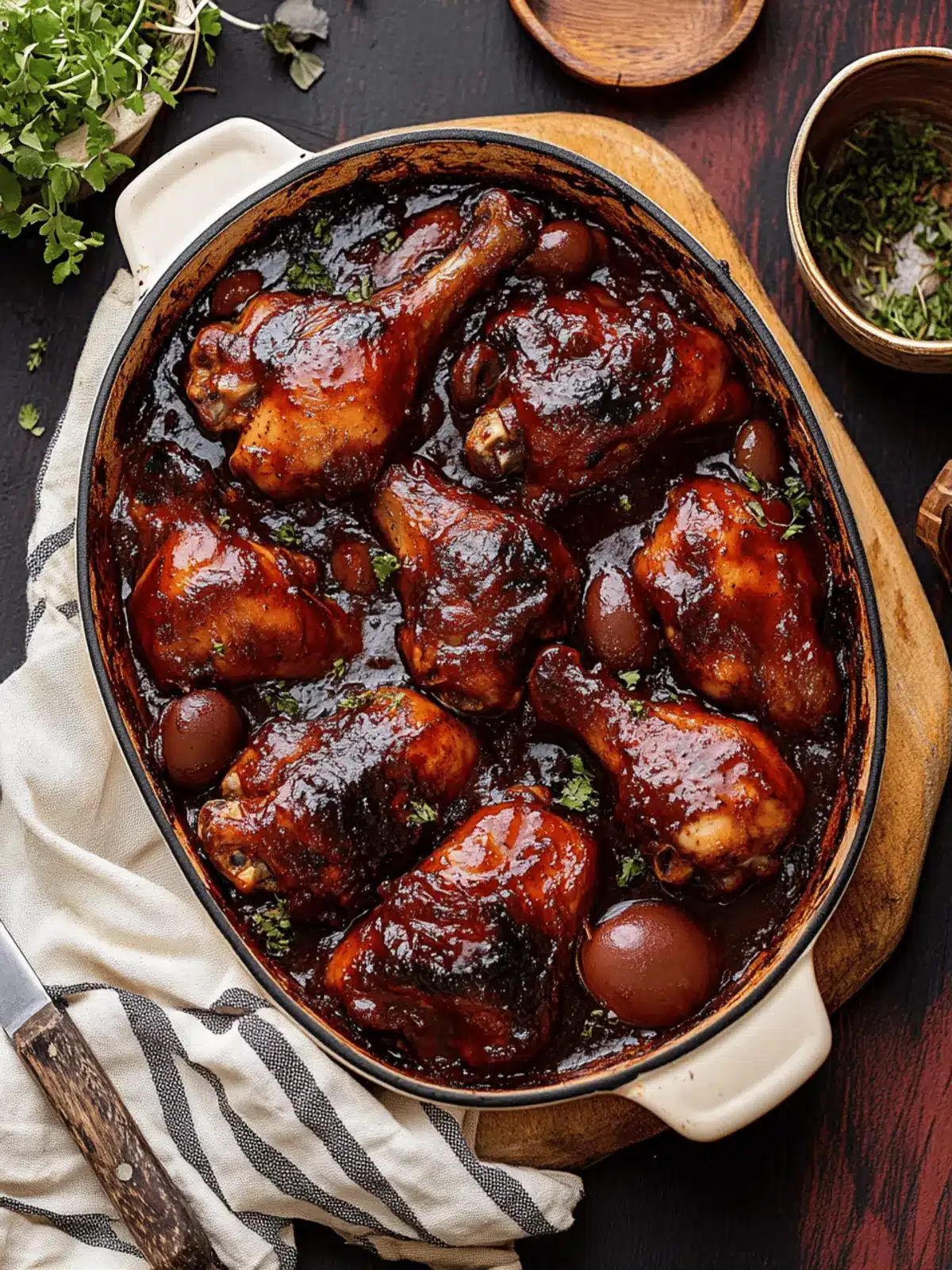 Savory Jamaican Baked BBQ Jerk Chicken Legs for Flavor Lovers 4 Jamaican Baked BBQ Jerk Chicken Legs