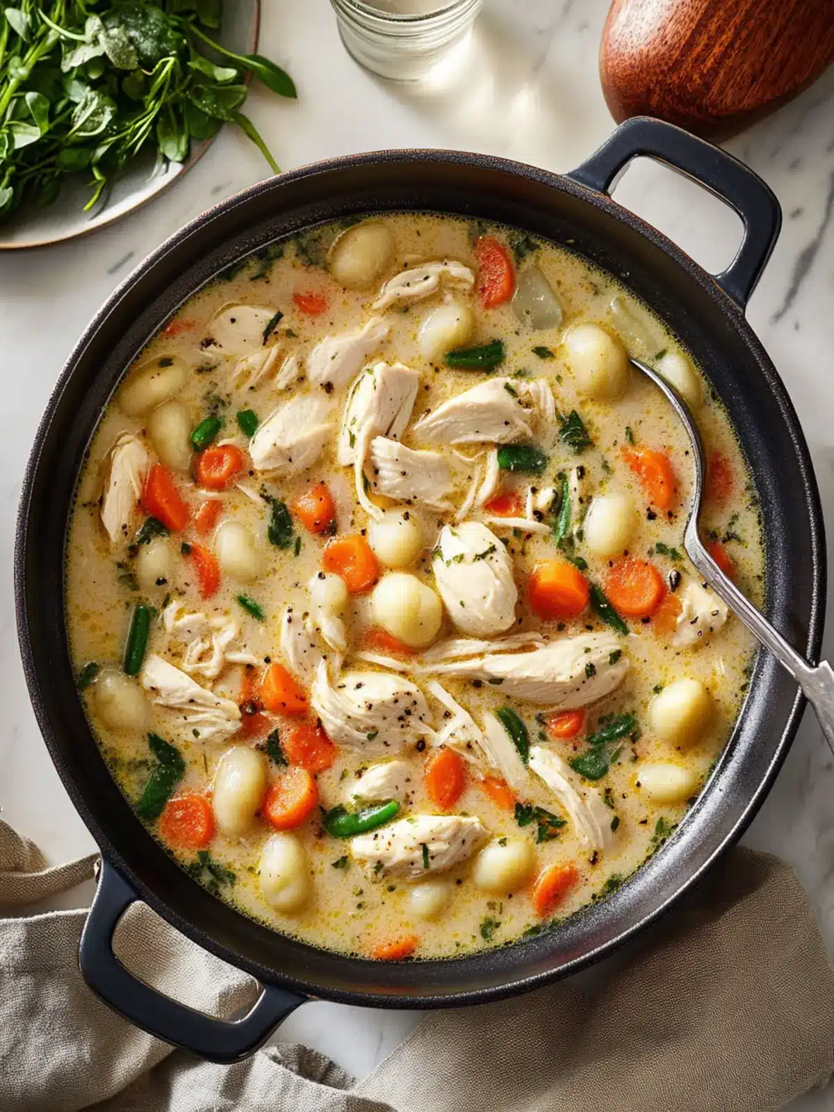 Chicken and Gnocchi Soup