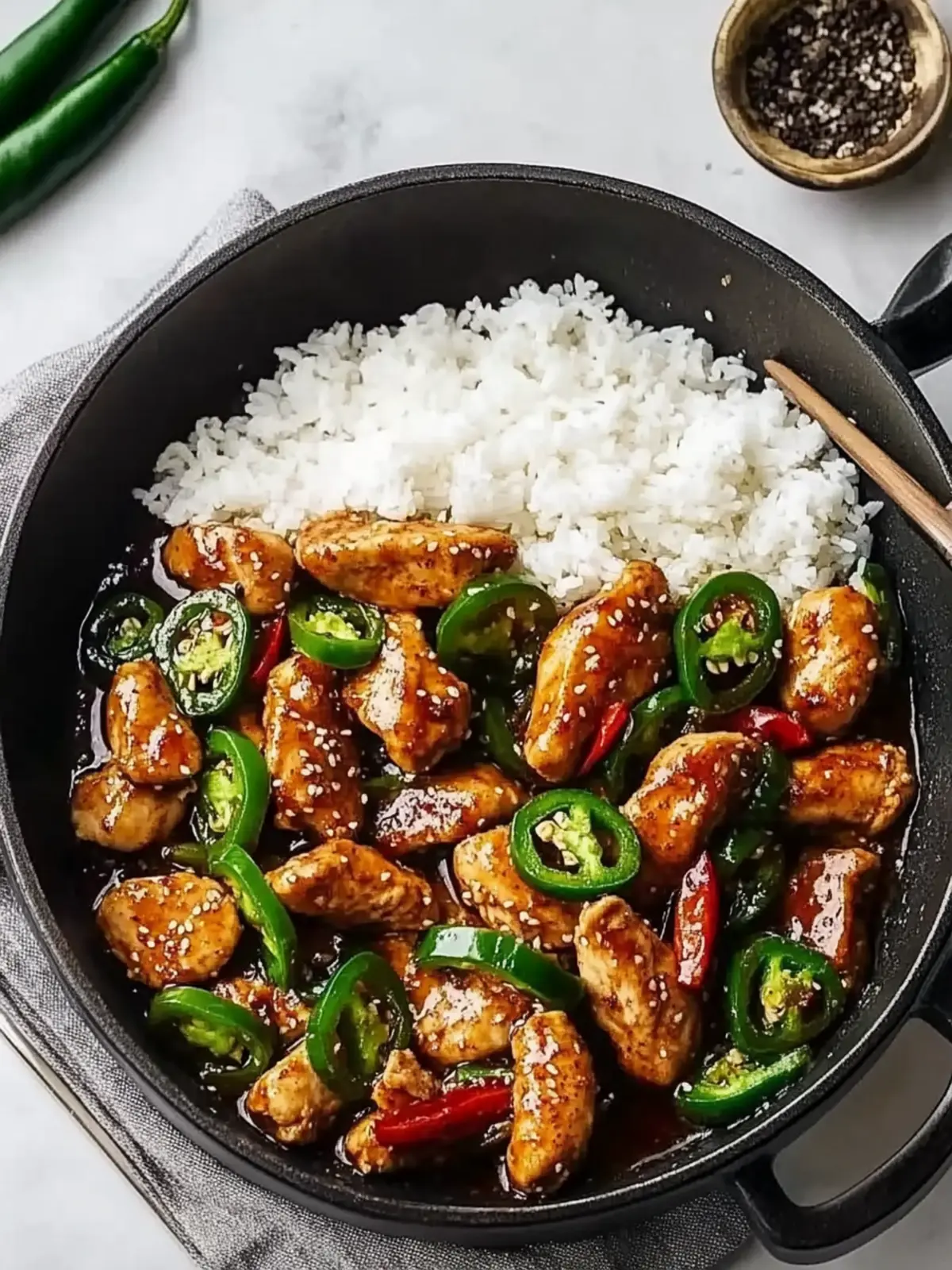 Spicy Jalape o Chicken Stir-Fry for a Flavor-Packed Dinner 4 Spicy Jalape o Chicken Stir-Fry