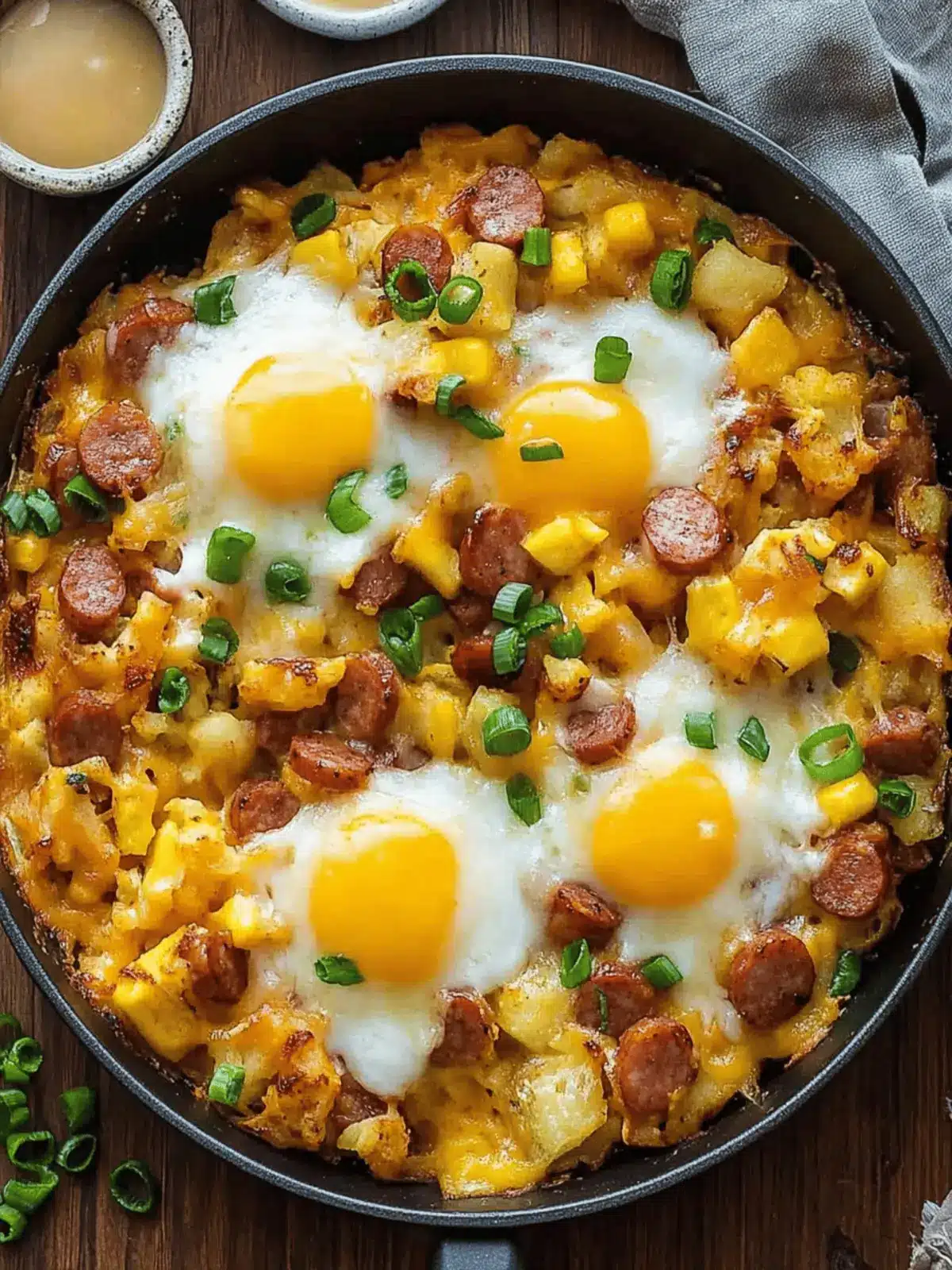 Kielbasa Breakfast Hash