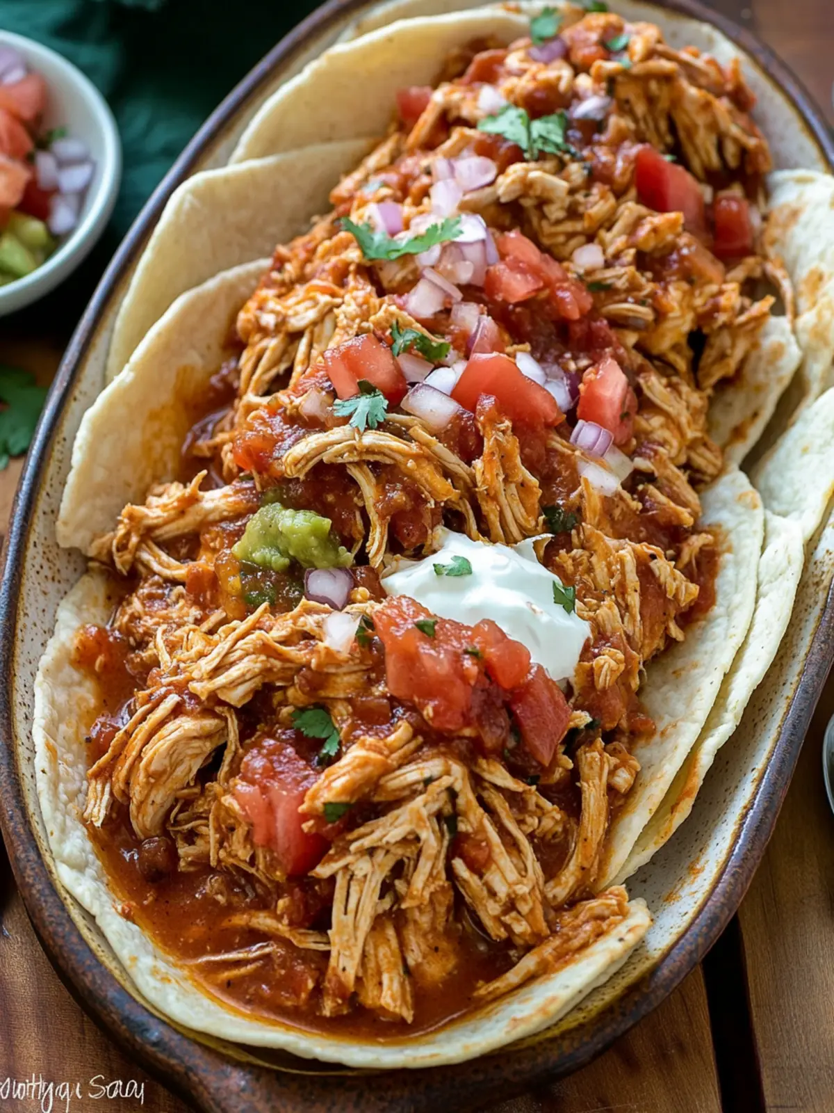 Savor the Easy Mexican Pulled Chicken for Tacos or Enchiladas 2 Mexican Pulled Chicken
