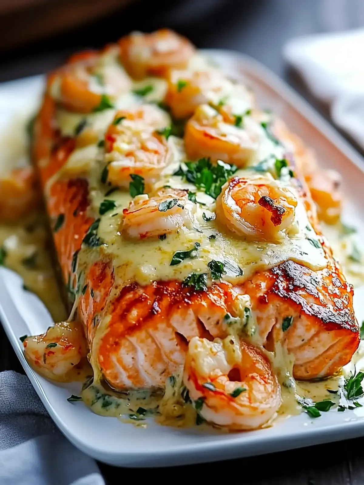 Cheesy Shrimp-Stuffed Salmon Guide for Effortless Gourmet Delights 2 Cheesy Shrimp-Stuffed Salmon Guide