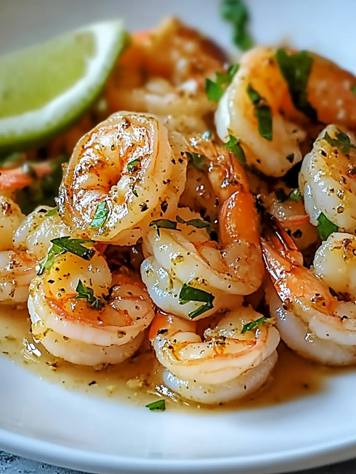 Hawaiian Garlic Shrimp with a Sweet Twist