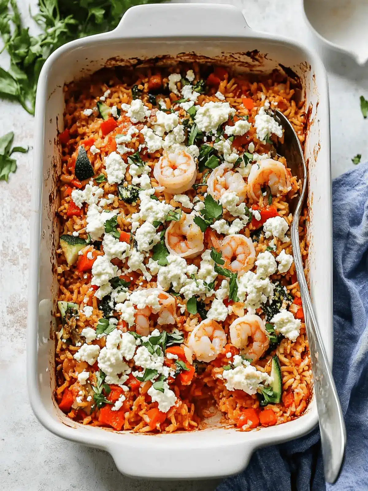 Shrimp Rice Casserole With Veggies