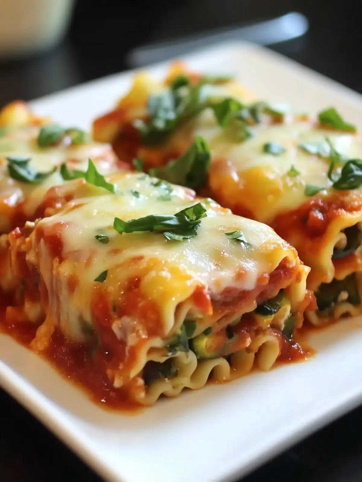 Pioneer Woman Veggie Lasagna Roll Ups