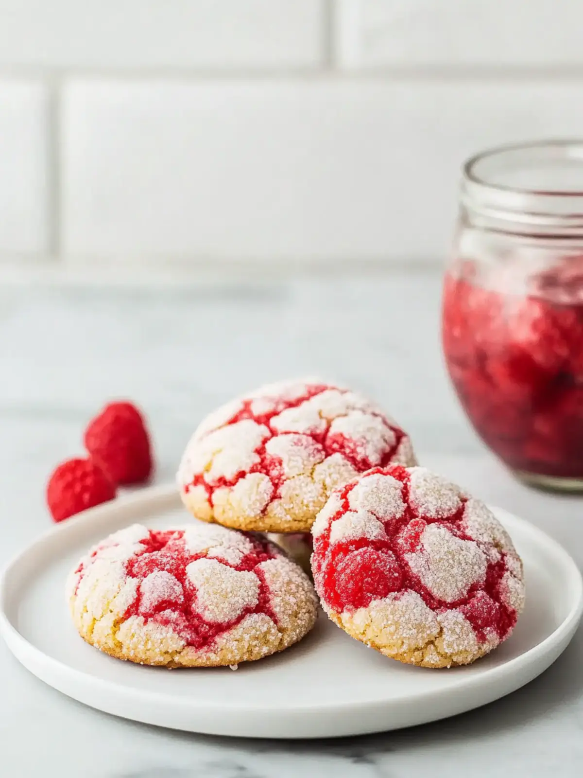 Delicious Raspberry Cookies with a Gooey Twist for Easy Baking 4 Raspberry Cookies with a Gooey Twist