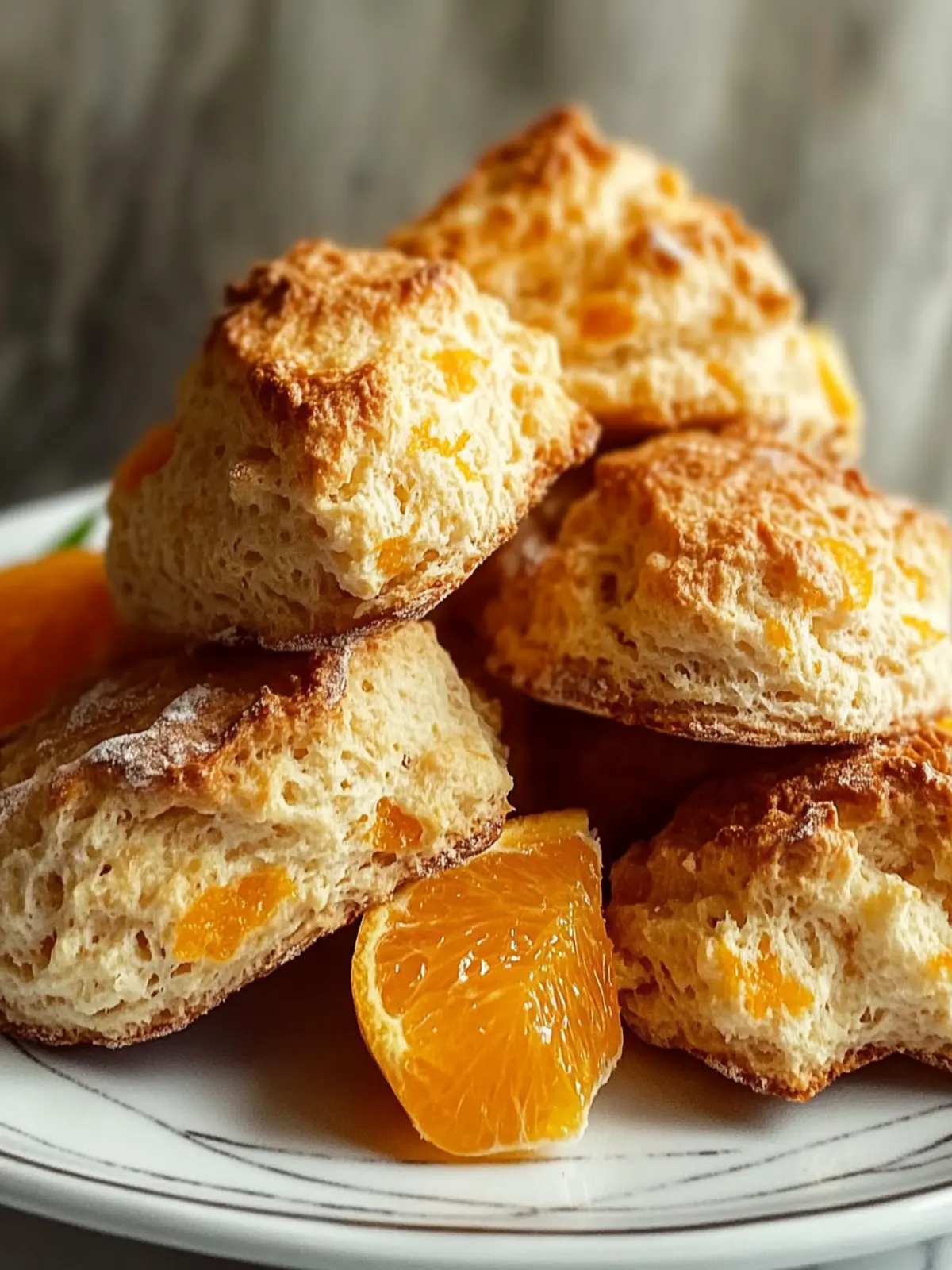Orange Chai Scones Aromatic