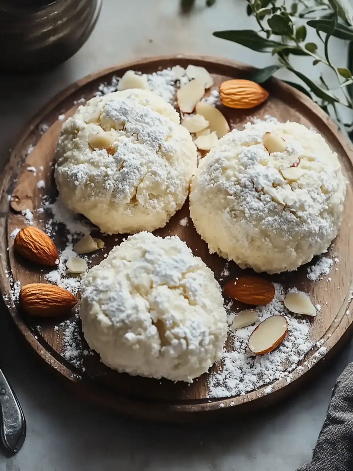 Ricotta Almond Pillows