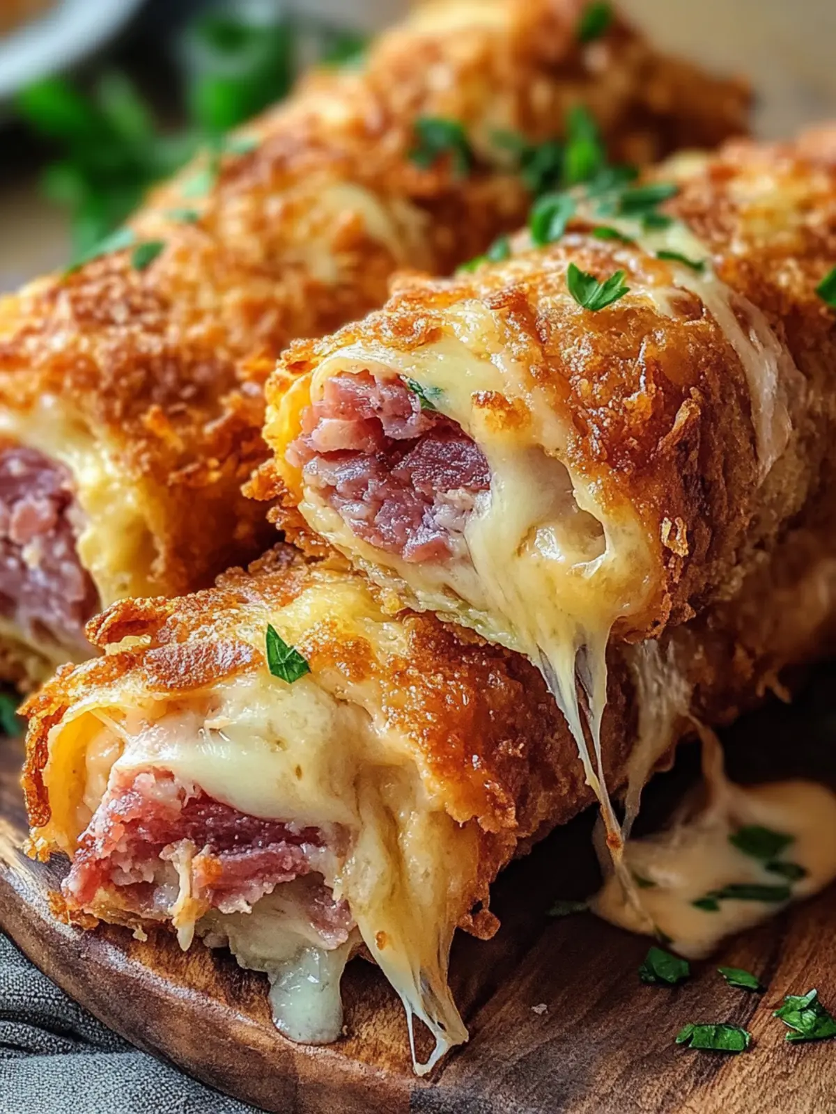 Keto Crispy Reuben Roll-Ups: Your Healthy Snack Crush! 4 Keto Crispy Reuben Roll-Ups
