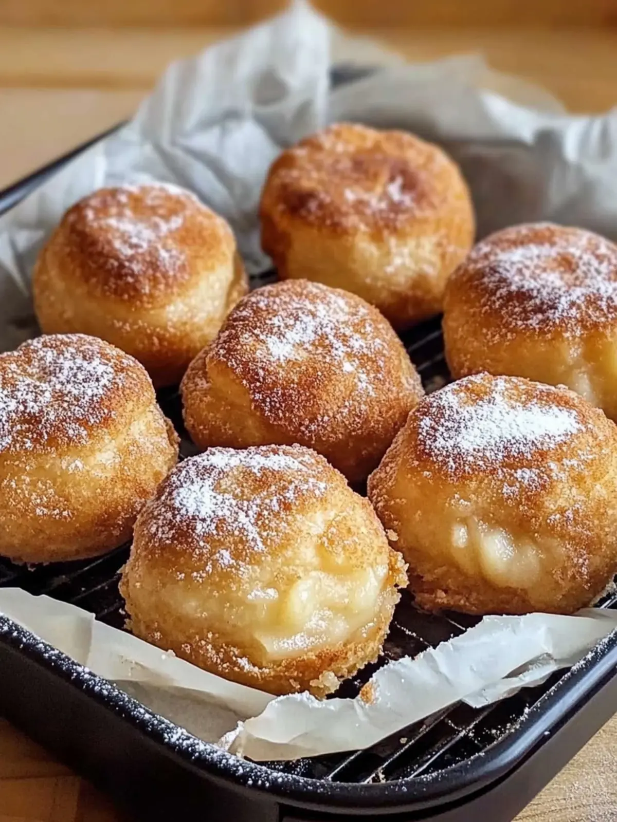 Air Fryer Apple Pie Bombs