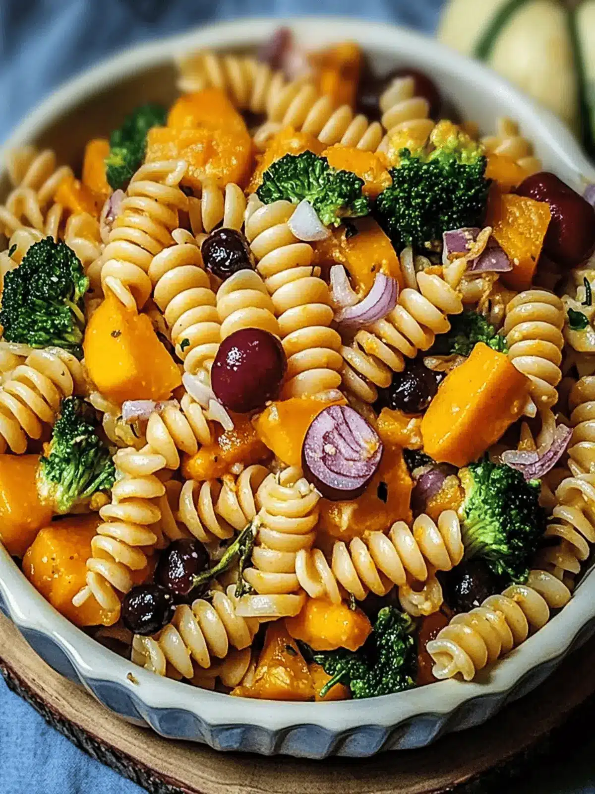 UpChuckin  Pumpkin Loaded Pasta Salad