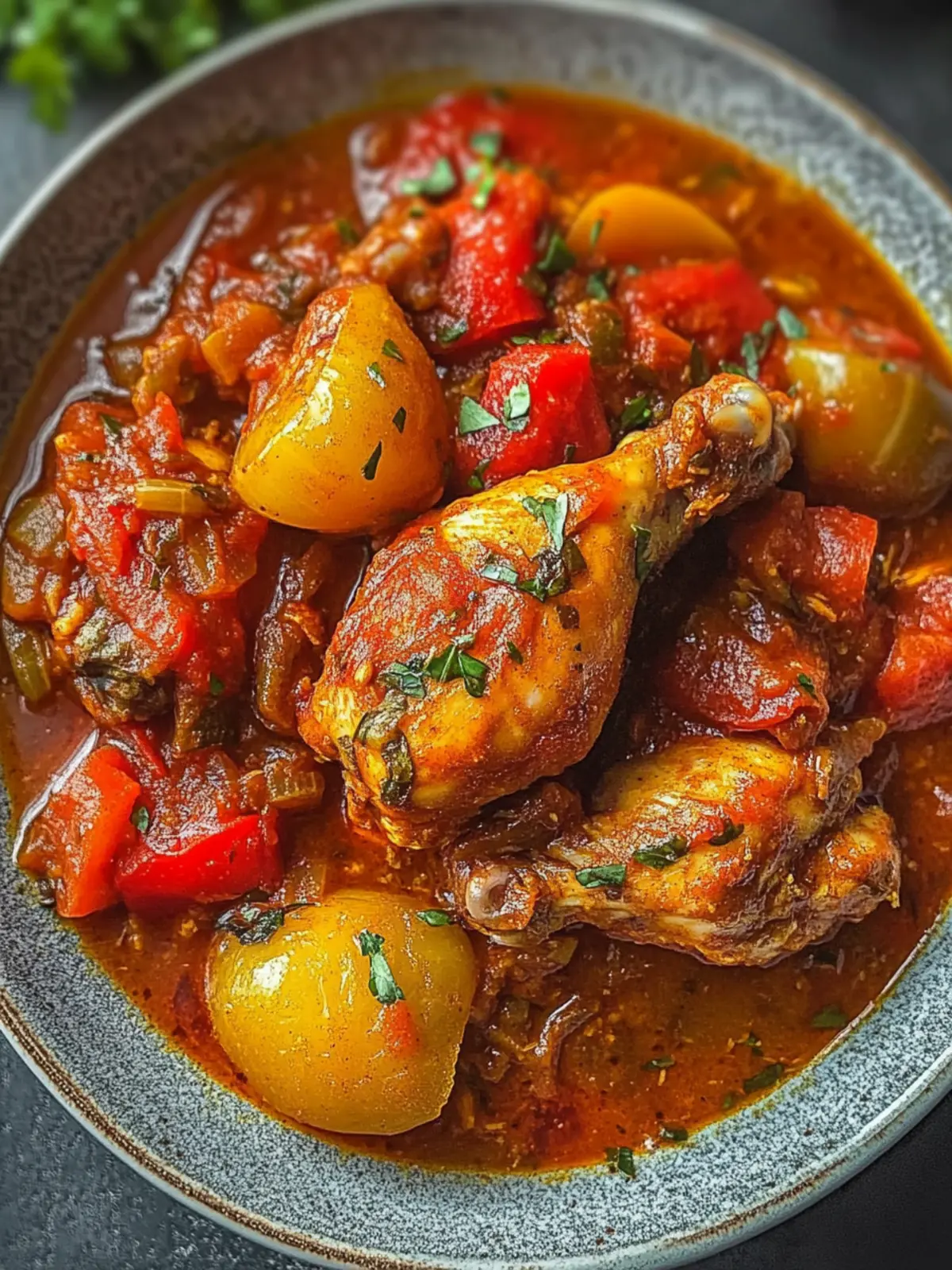 Spicy Nigerian Chicken Stew