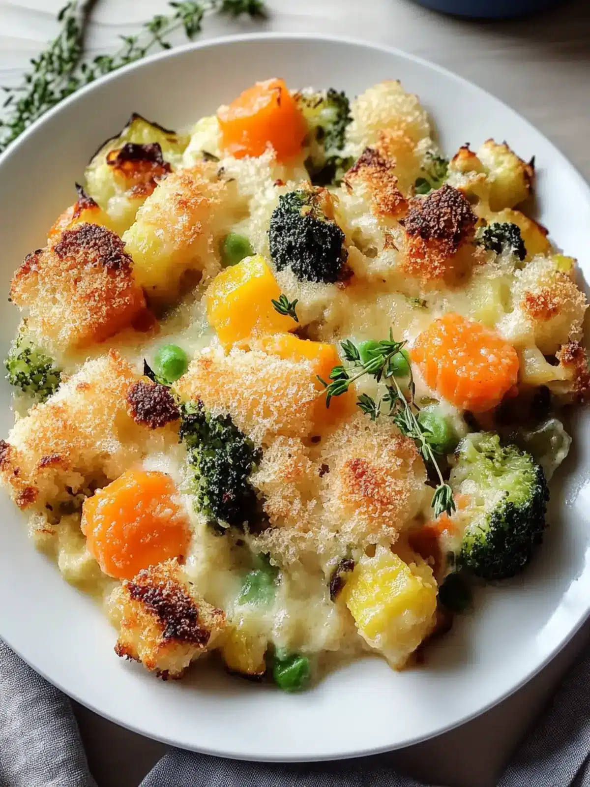 Creamy Winter Vegetable Casserole
