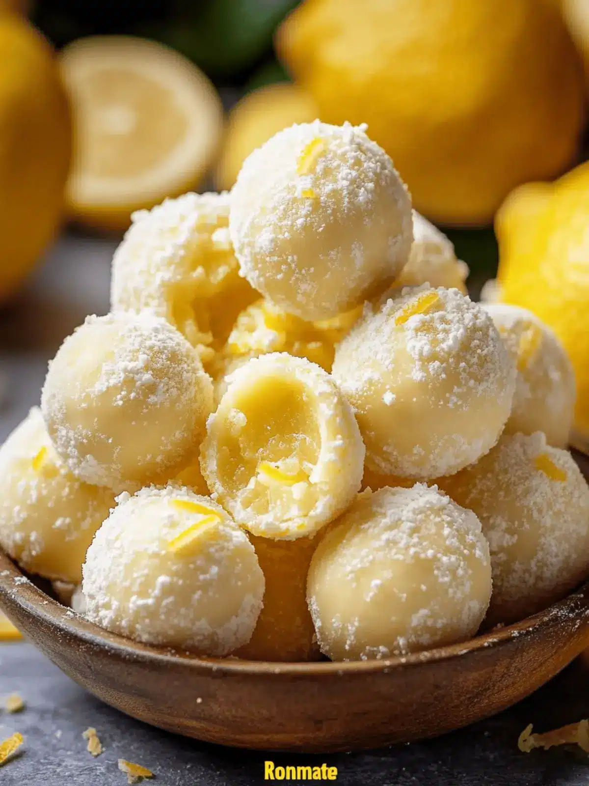 Delightful Lemon Truffles