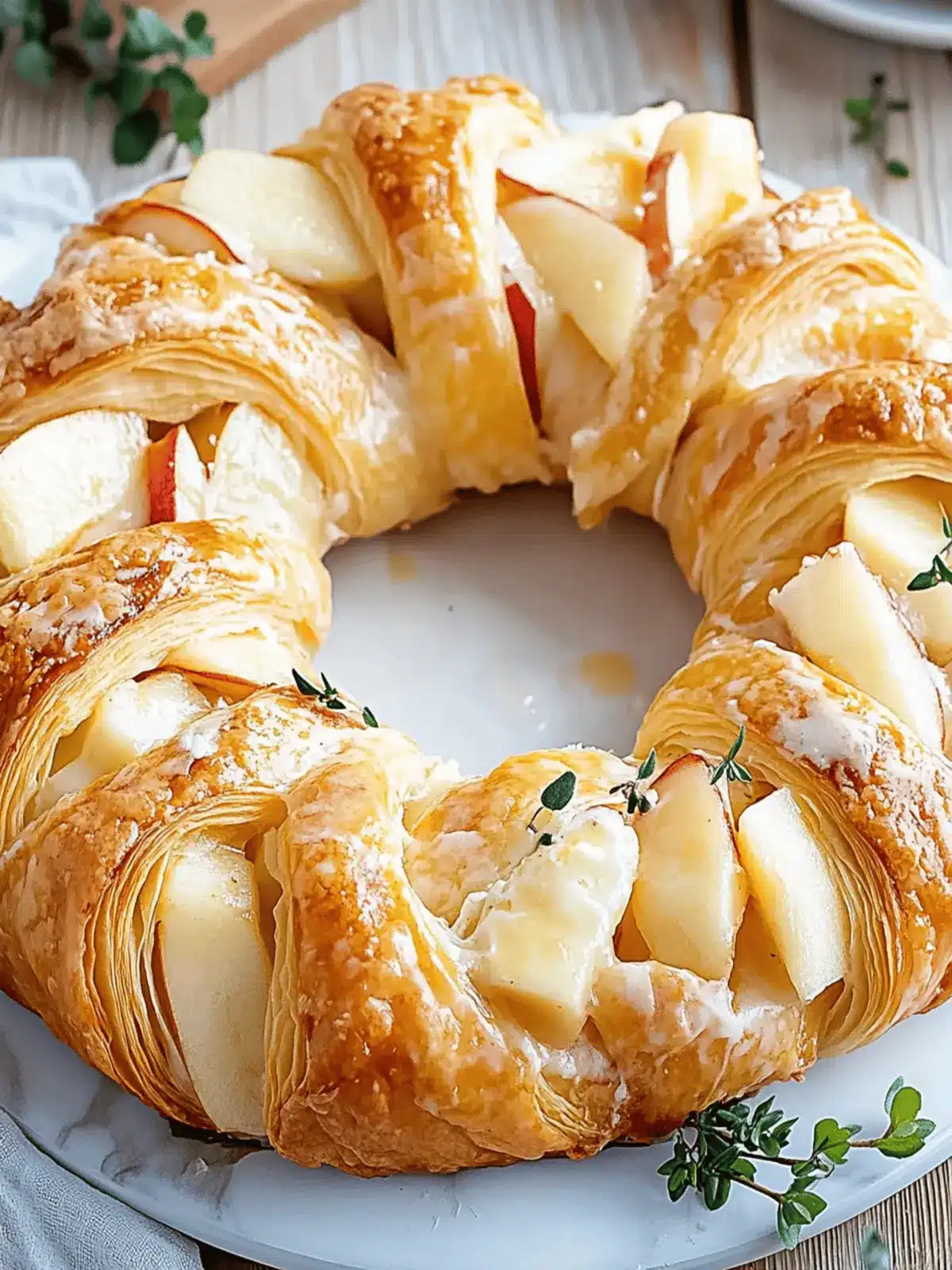 Delicious Apple Cream Cheese Crescent Ring for Quick Comfort 4 Apple Cream Cheese Crescent Ring