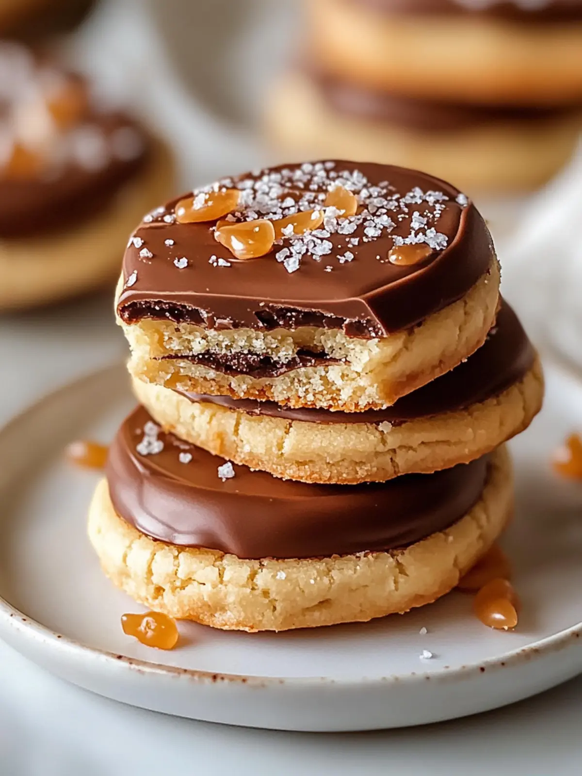 Twix Style Cookies
