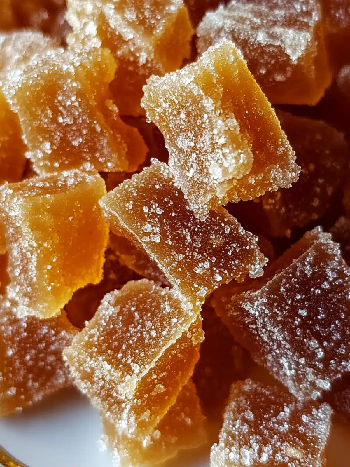 Irresistible Spicy Sweet Ginger Candy with a Chewy Texture 2 Spicy Sweet Ginger Candy with a Chewy Texture