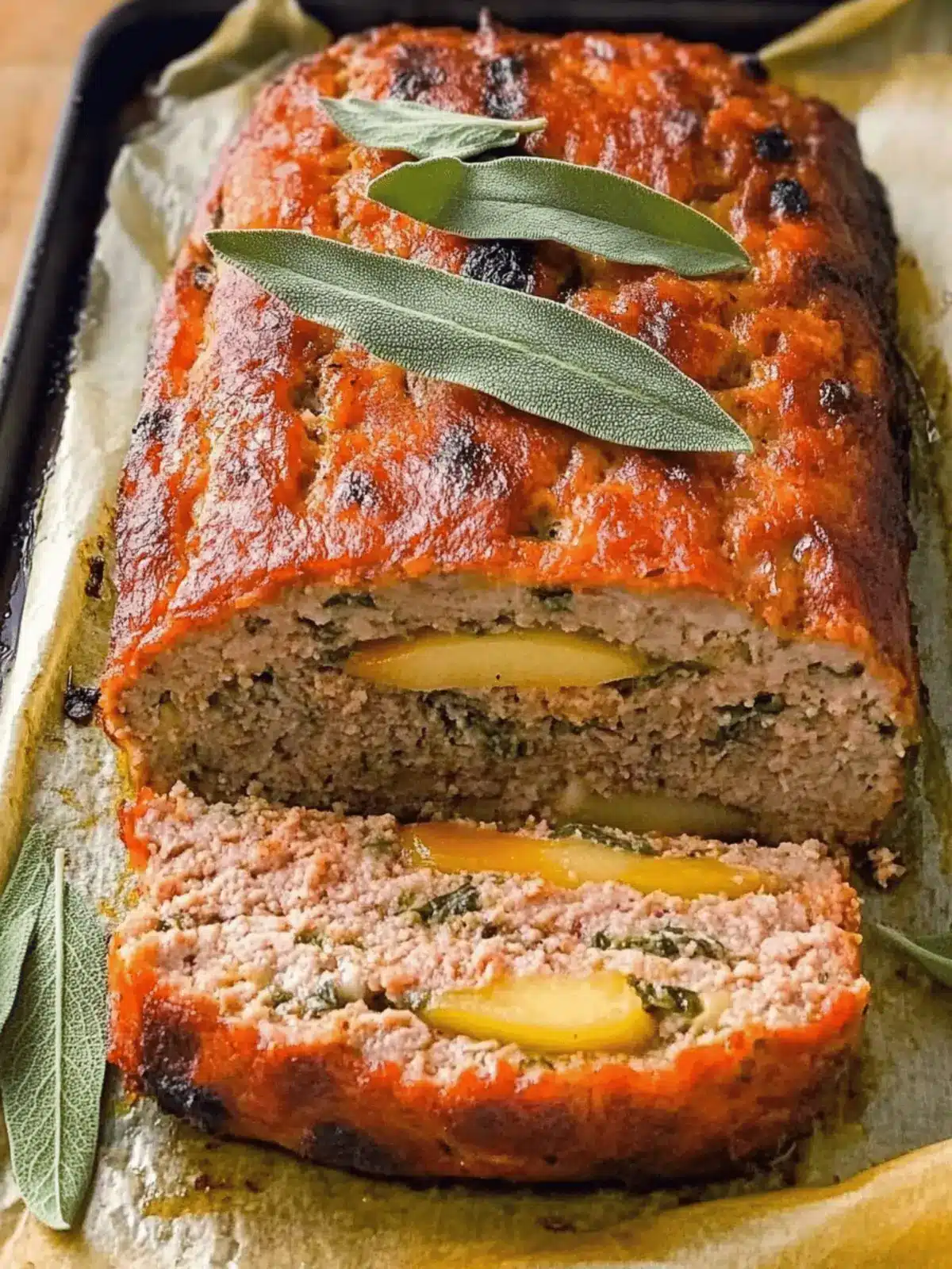 Pork, Apple and Sage Meatloaf